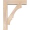 Ekena Millwork Balboa Block Smooth Bracket w/ Offset Brace, Douglas Fir, 7 1/2"W x 30"D x 38"H BKT0806X30X38BOA05SDF - alternate 3